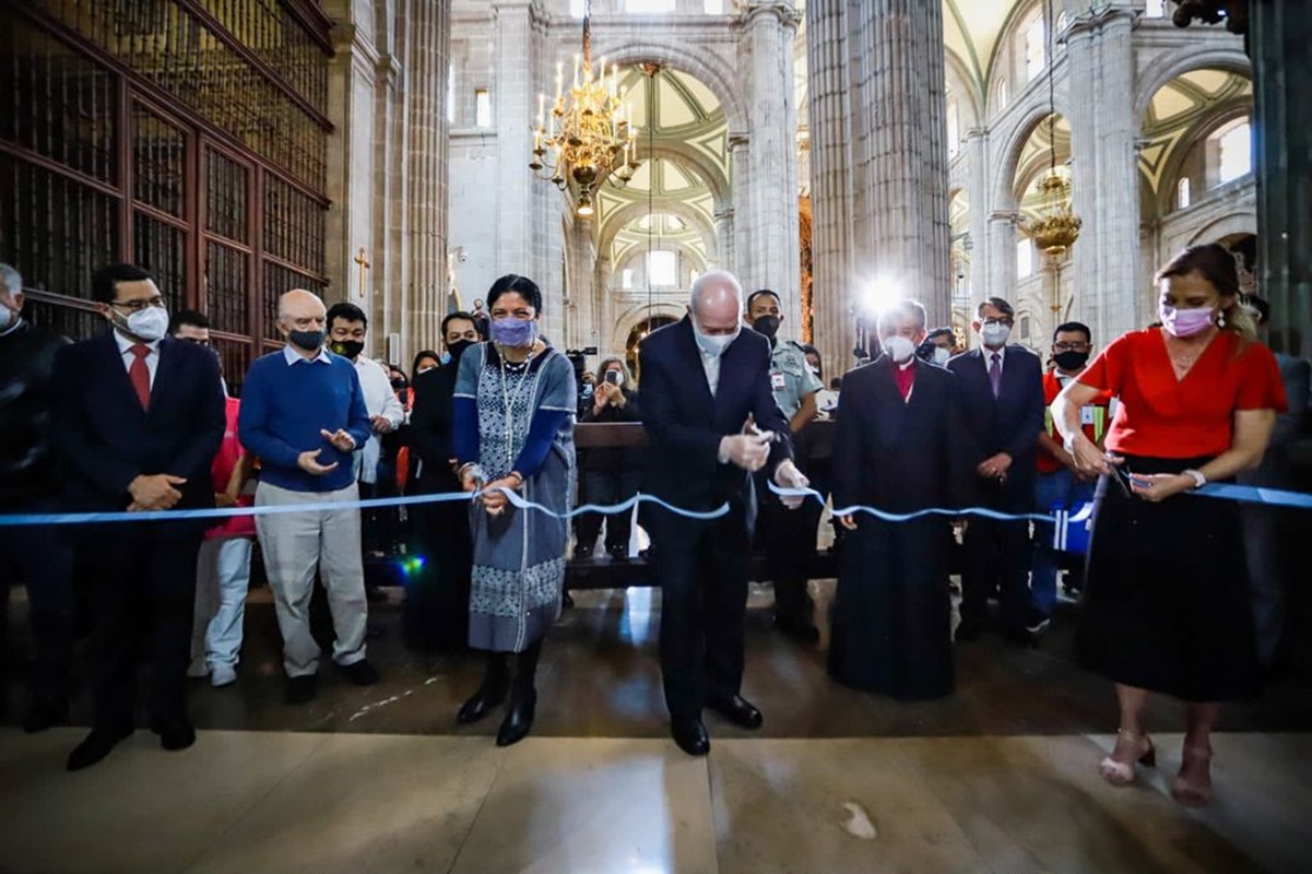 Presentan trabajos de restauración en la Catedral