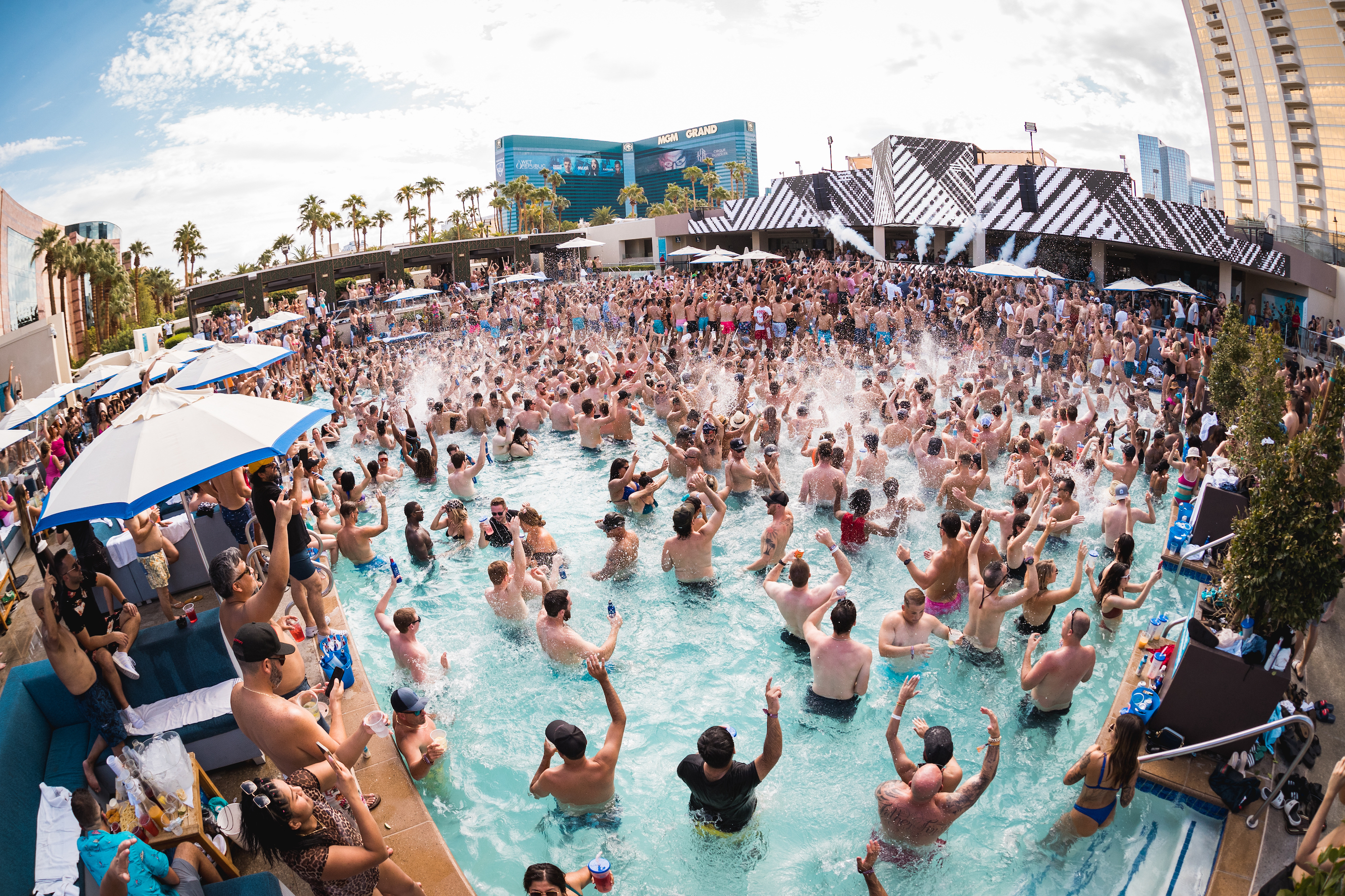 El verano en Las Vegas se vive en las pool parties: aquí las mejores