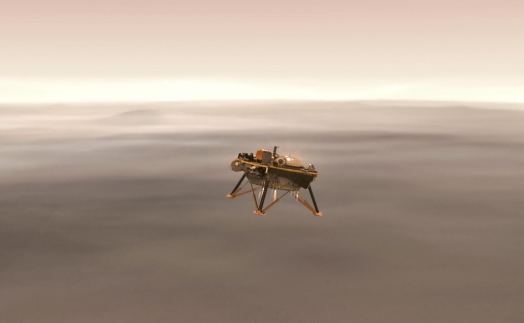 Así aterrizará la misión InSight a Marte