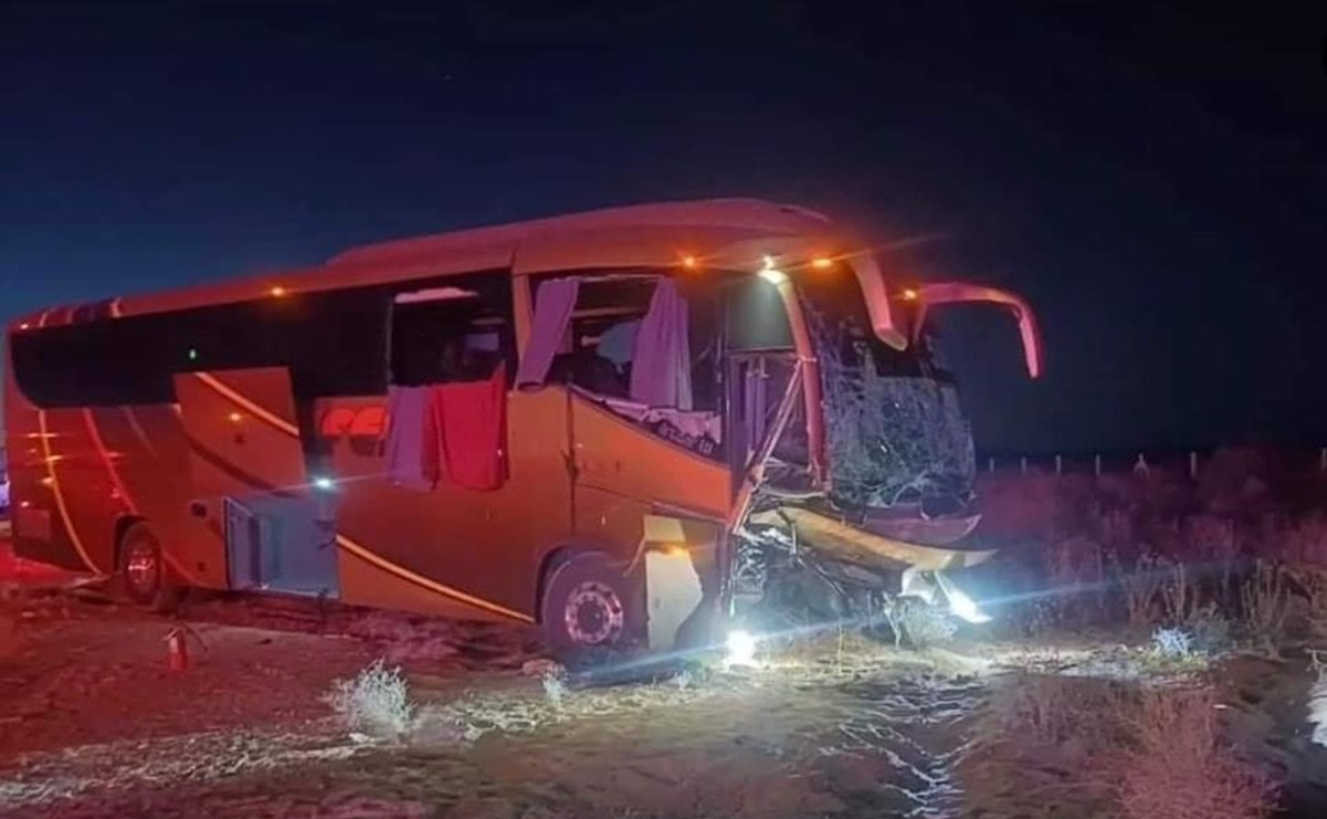 Choque de autobús deja al menos 3 muertos y 17 heridos en Sonoyta, Sonora