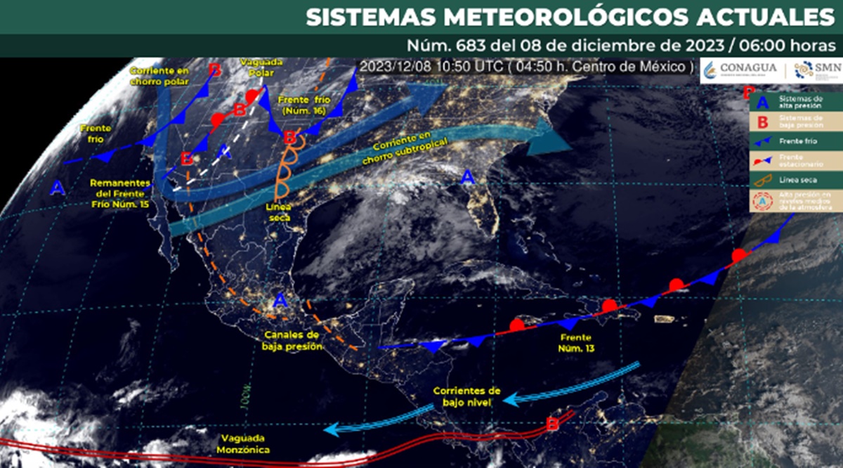 Clima para la CDMX y Edomex: Cielo nublado con probabilidad de lluvias (8 de diciembre)