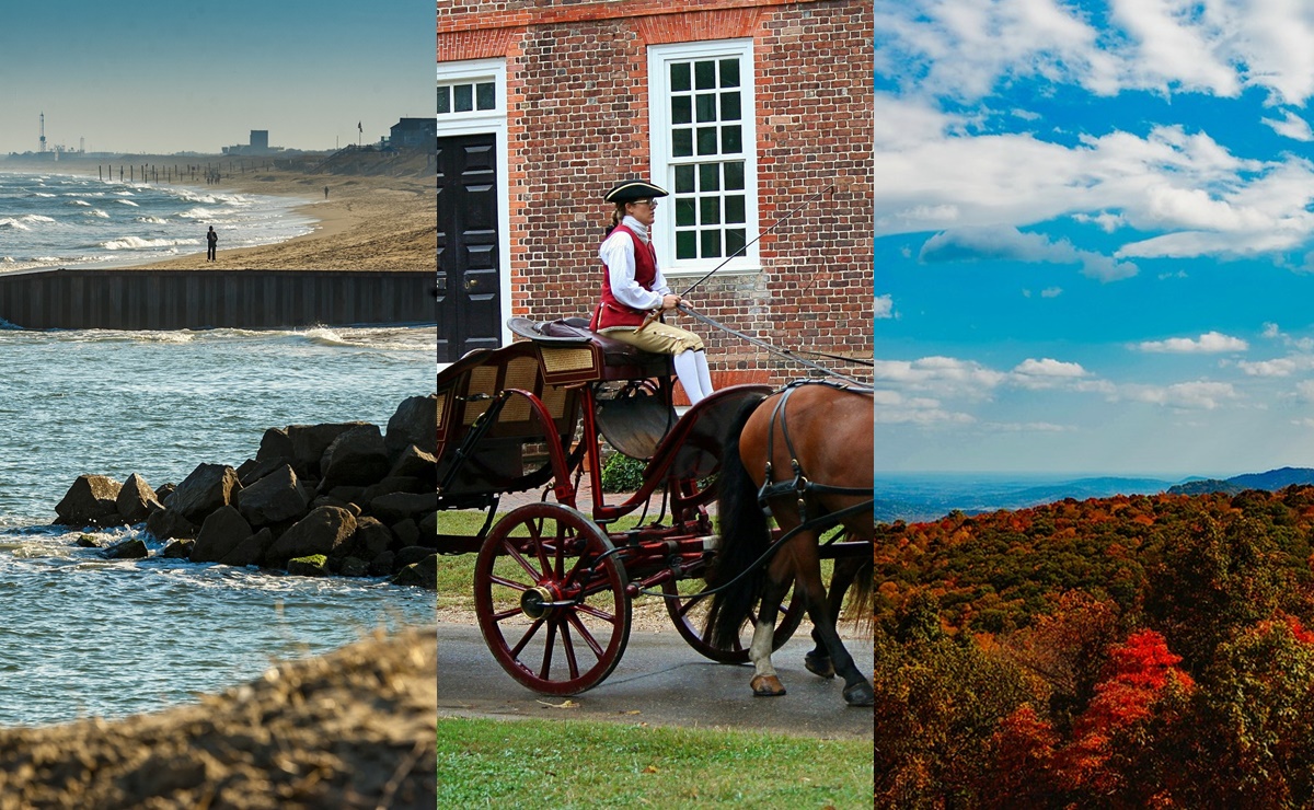 6 atracciones turísticas para ver en tu viaje a Virginia 