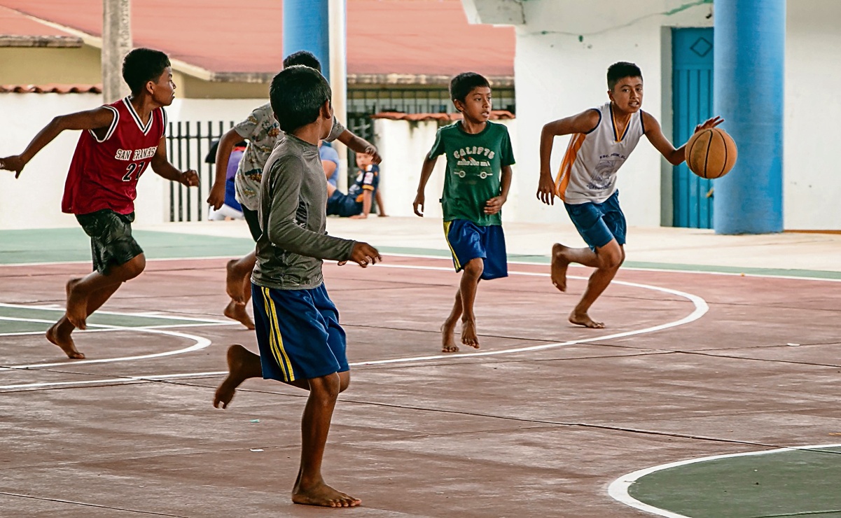 Basquet para huir de la violencia