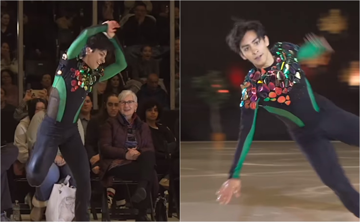VIDEO: Donovan Carrillo comparte espectacular presentación en Gold on Ice