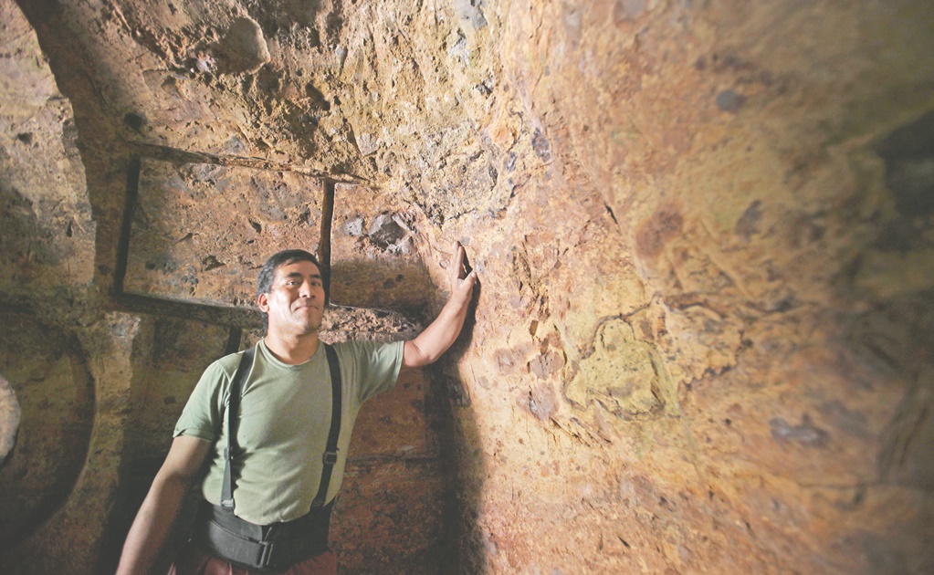 “Visite la caverna bajo mi casa”