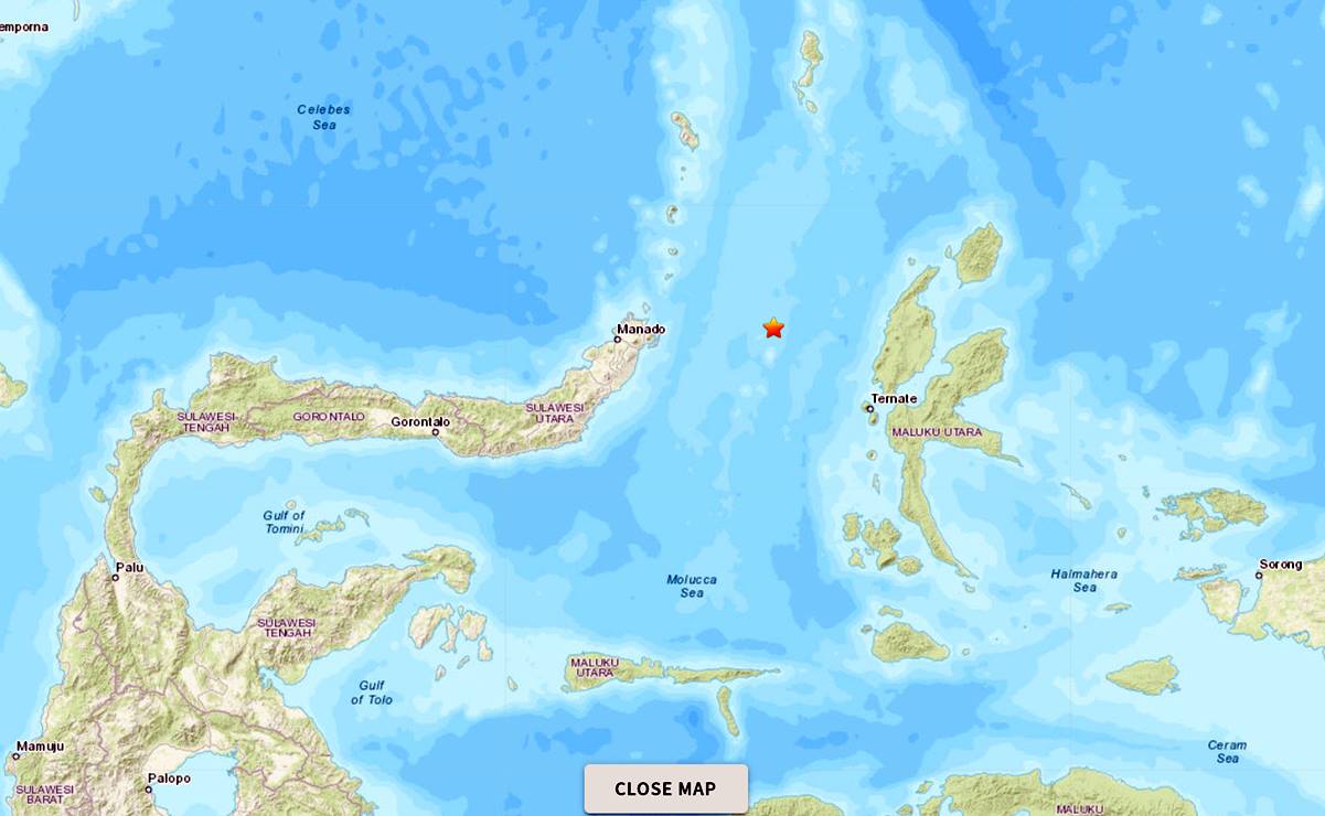 Sismo de 7.4 de magnitud remece Indonesia
