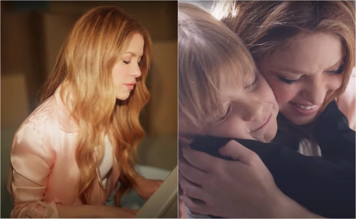 Milán y Sasha, hijos de Shakira, cantan junto a su madre en su más reciente sencillo 