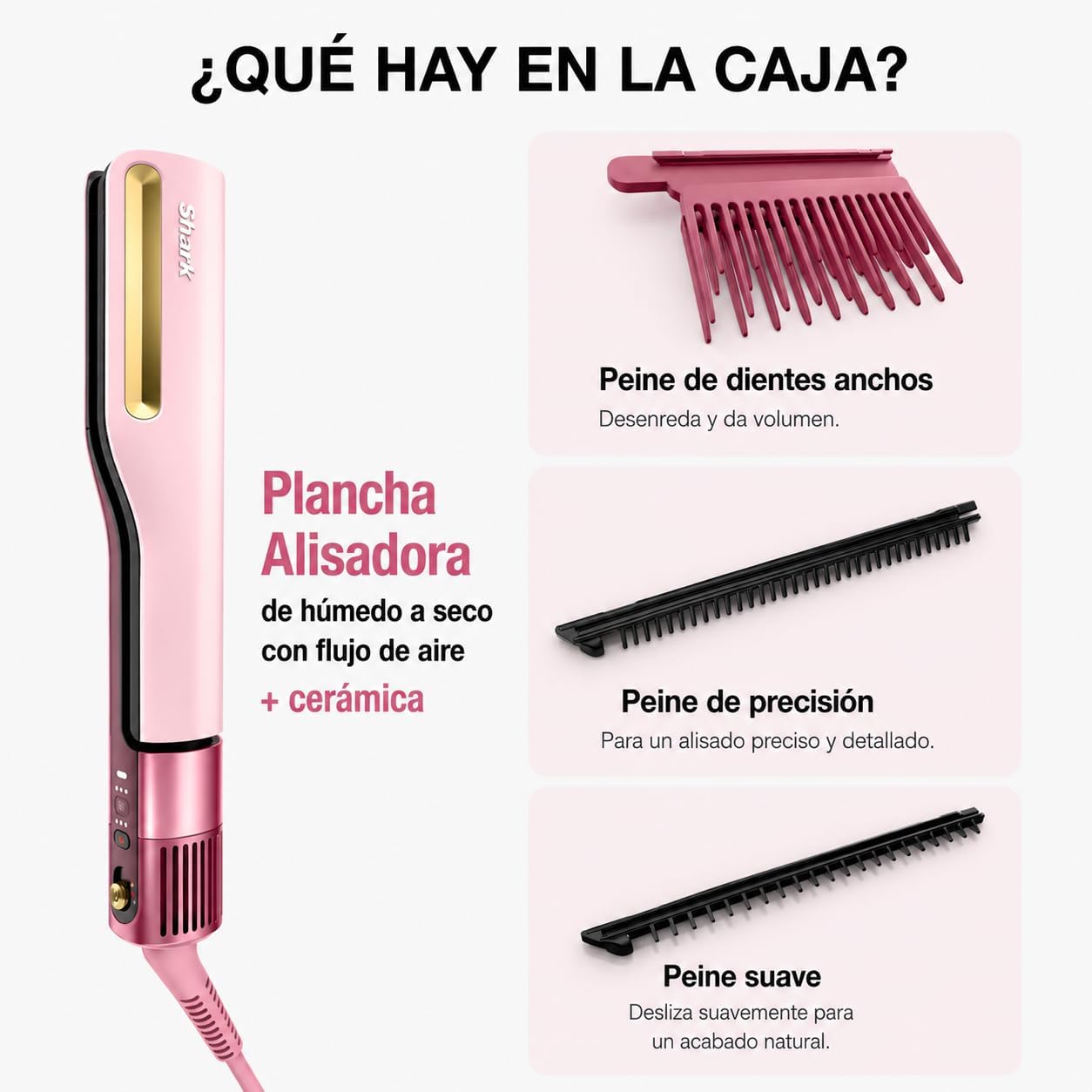 Shark Silkipro Plancha de Cabello 3 en 1 - Foto 3