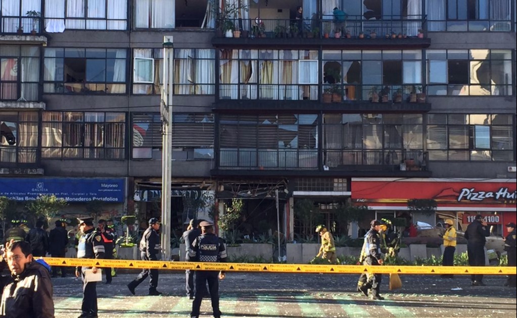 Se registra explosión en cafetería en Félix Cuevas