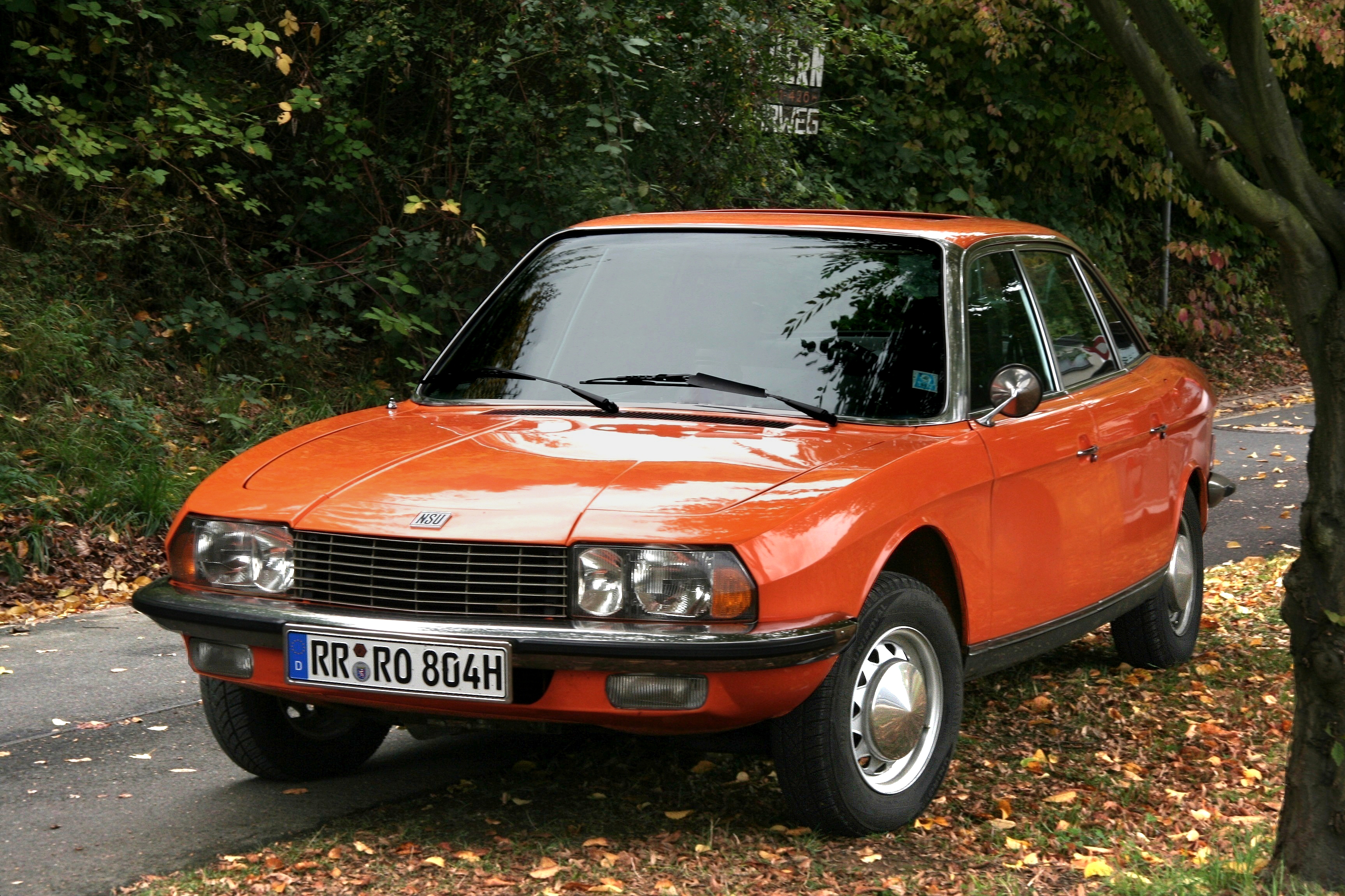 NSU Ro 80, el primer auto del mundo con motor Wankel de doble rotor