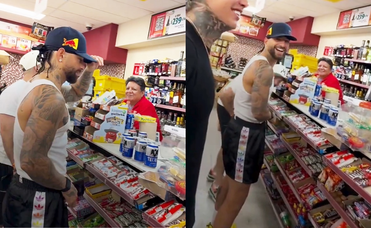 Maluma causa sensación en Monterrey al ser captado  comprando cerveza