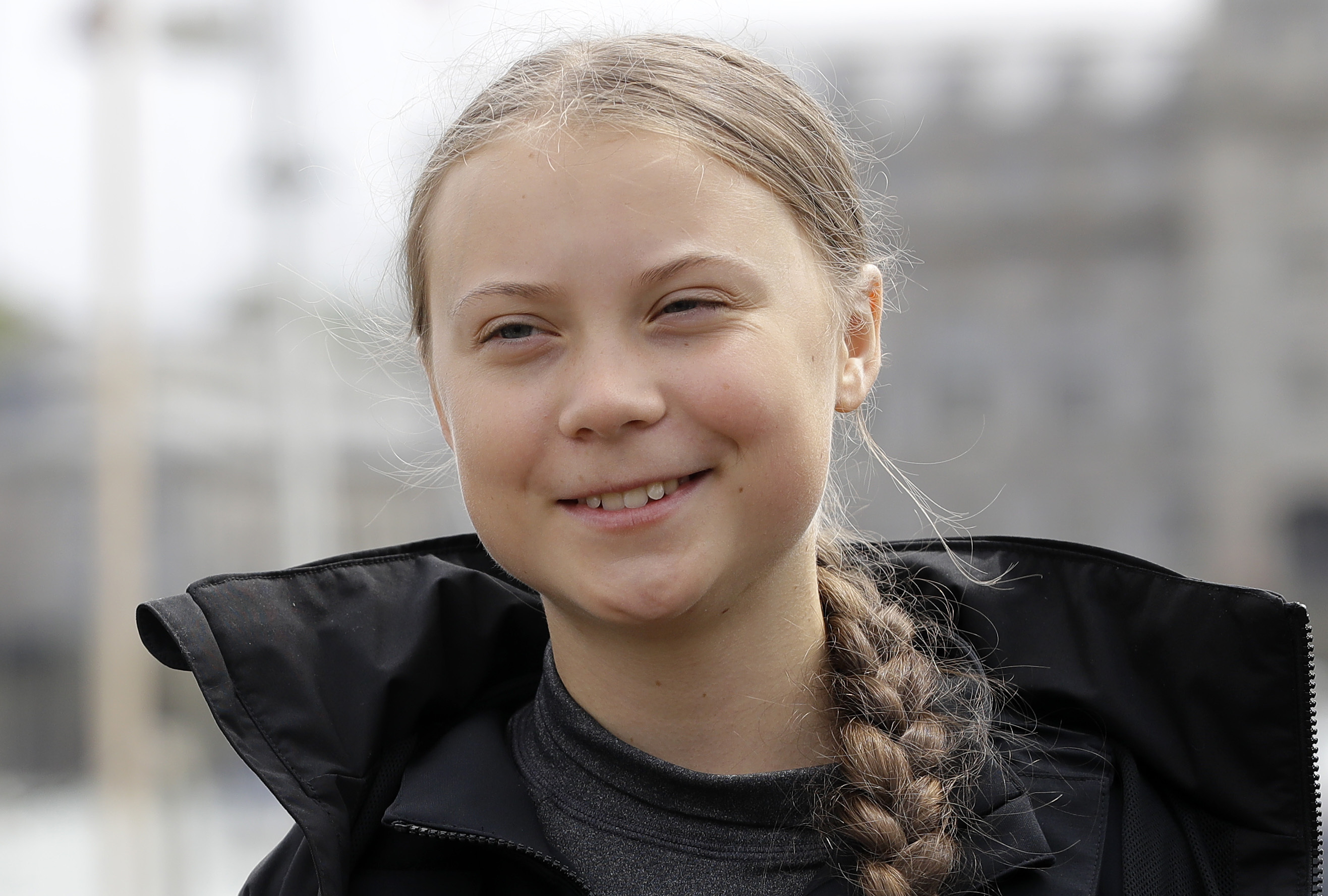 Tras cruzar el océano Atlántico, la activista Greta Thunberg llega a Nueva York