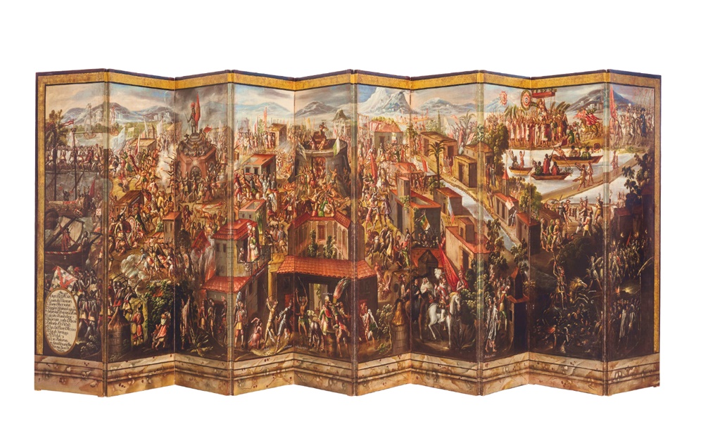 17th century Mexican folding screen to be auctioned by Sotheby’s
