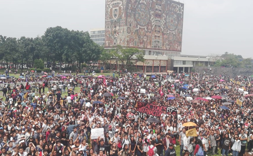 Gobierno capitalino calcula 30 mil asistentes en marcha a Rectoría de la UNAM