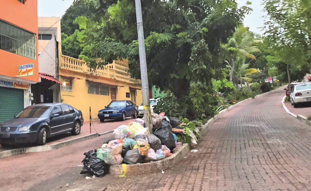 Declaran emergencia sanitaria en Acapulco por acumulación de basura