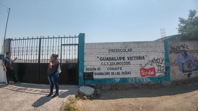 Ladrones dejan sin clases a niños de preescolar en SJR