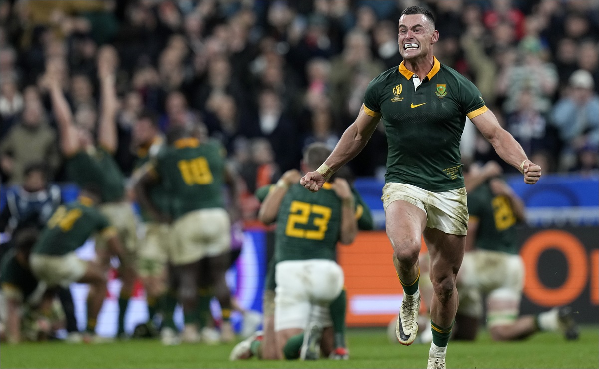 Los Springboks de Sudáfrica vencieron a los All Blacks y se proclamaron campeones del Mundial de Rugby