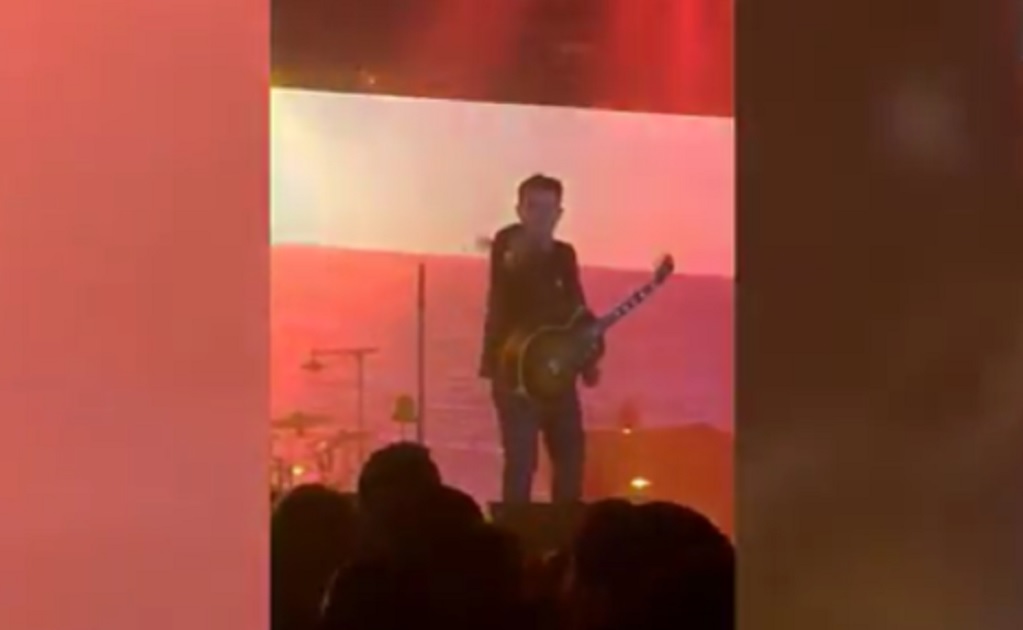 Alejandro Sanz interrupts concert to defend a woman