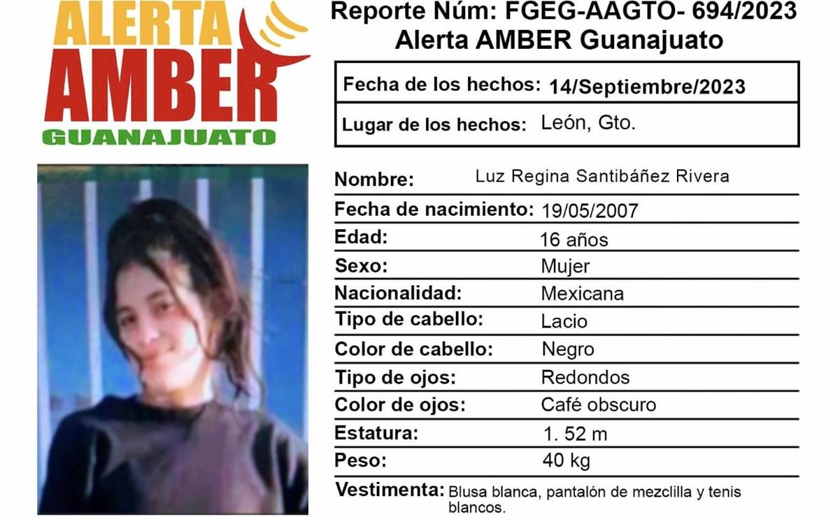 Desaparece adolescente de 16 años en León, Guanajuato; se dirgía al centro de la ciudad