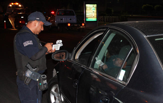 Alcoholímetro va sólo 3 días a la semana   