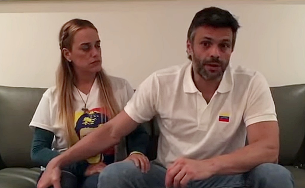 Video. ​Leopoldo López anuncia embarazo de su esposa Lilian Tintori
