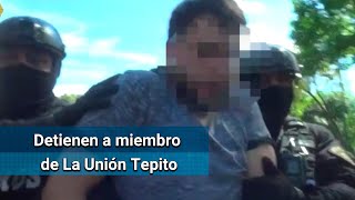 Detienen en Tlalpan a "El Coloncho", líder de una célula de La Unión Tepito