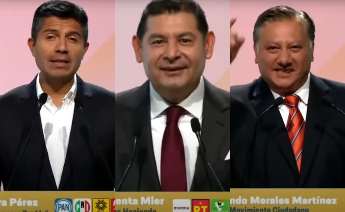 Se realiza el primer y único debate entre los candidatos a la gubernatura de Puebla