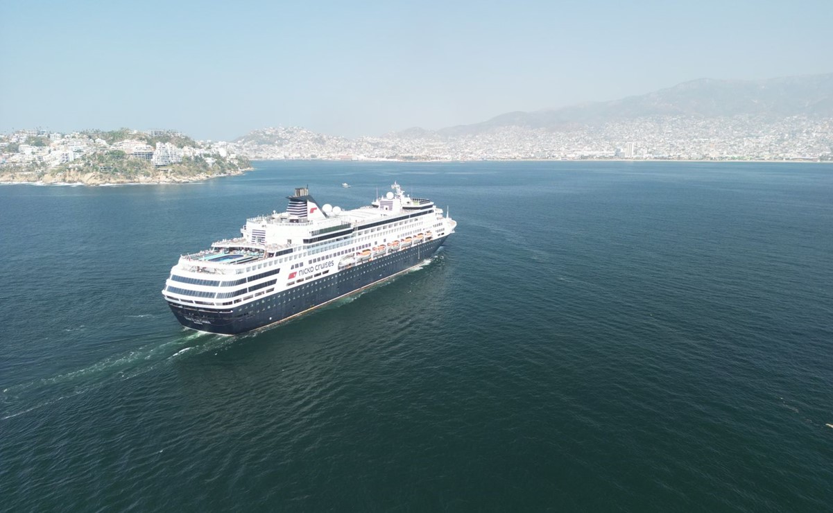 Arriba el crucero Vasco de Gama-Nicko al puerto de Acapulco