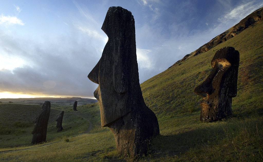 Plantean que los moai sean "embajadores" de cultura en Rapa Nui