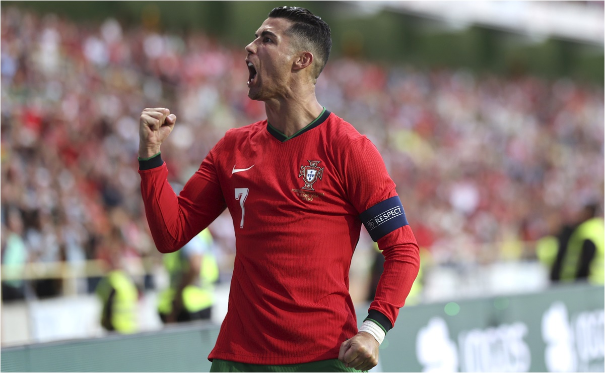 Cristiano Ronaldo brilla con un doblete previo a la Eurocopa 2024