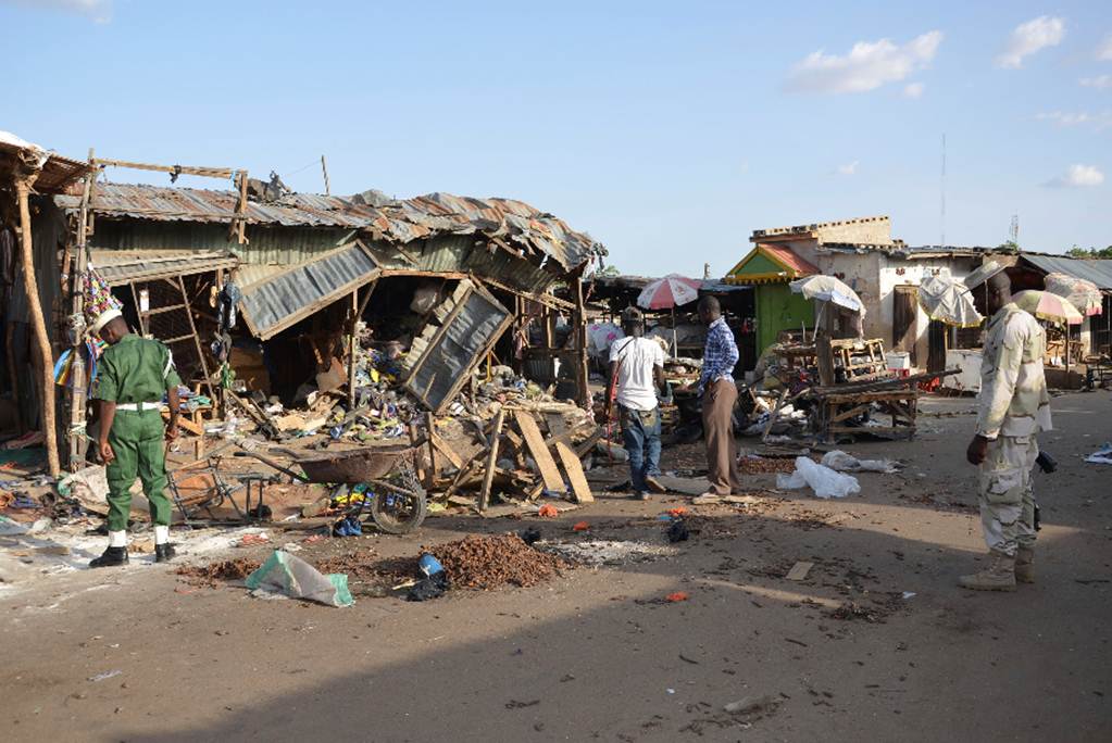 Dos fuertes explosiones sacuden mercado en Nigeria