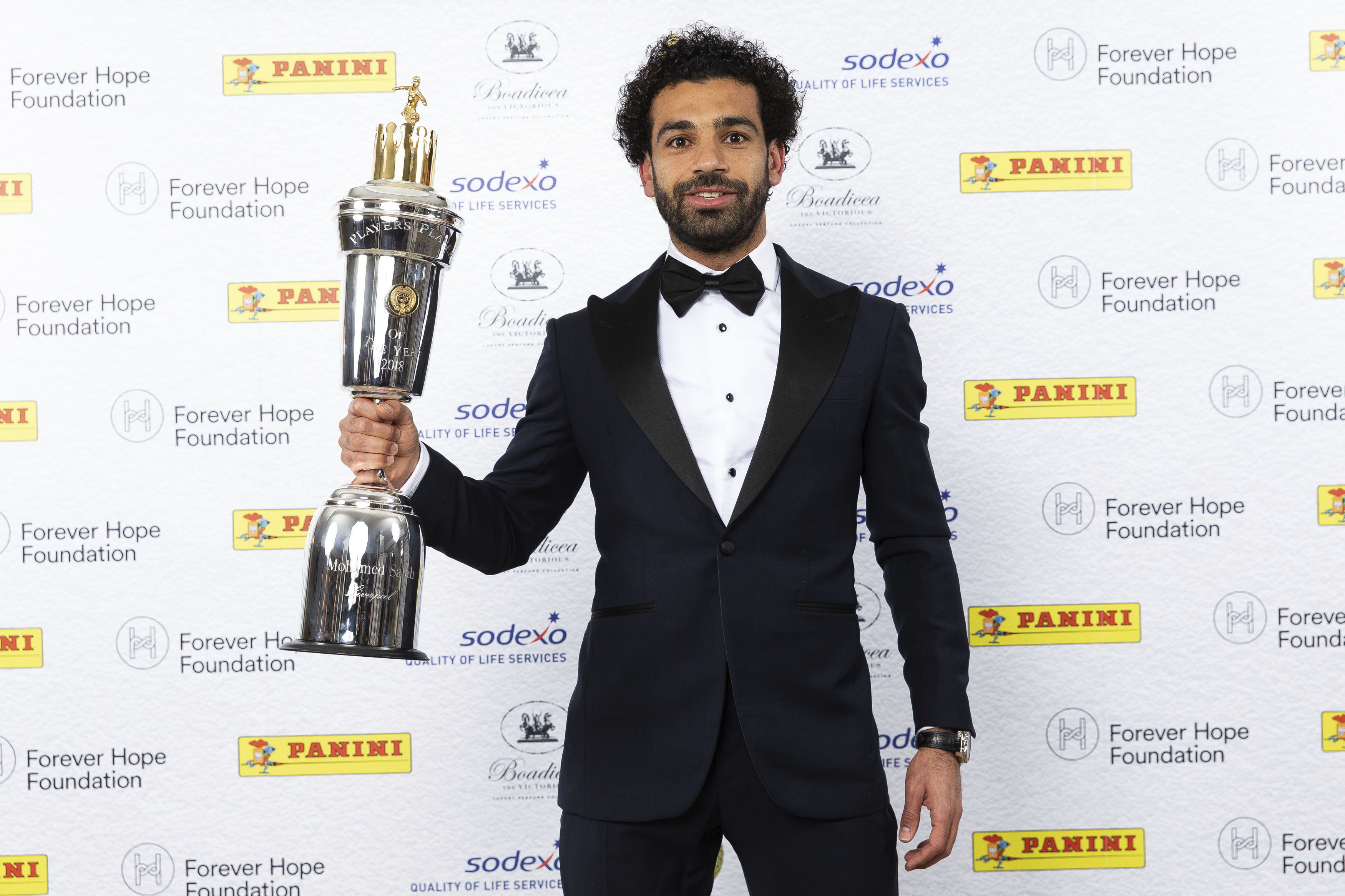 Mohamed Salah, elegido como el mejor futbolista de la Premier League