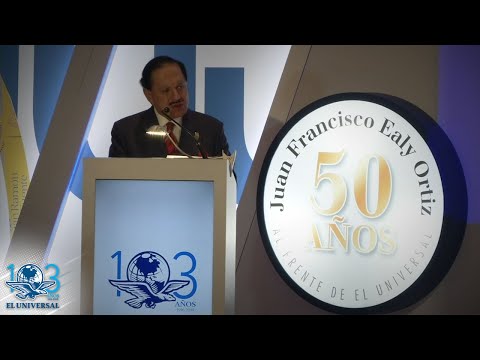Ealy Ortiz llama a defender la libertad de expresión durante Aniversario 103 de EL UNIVERSAL