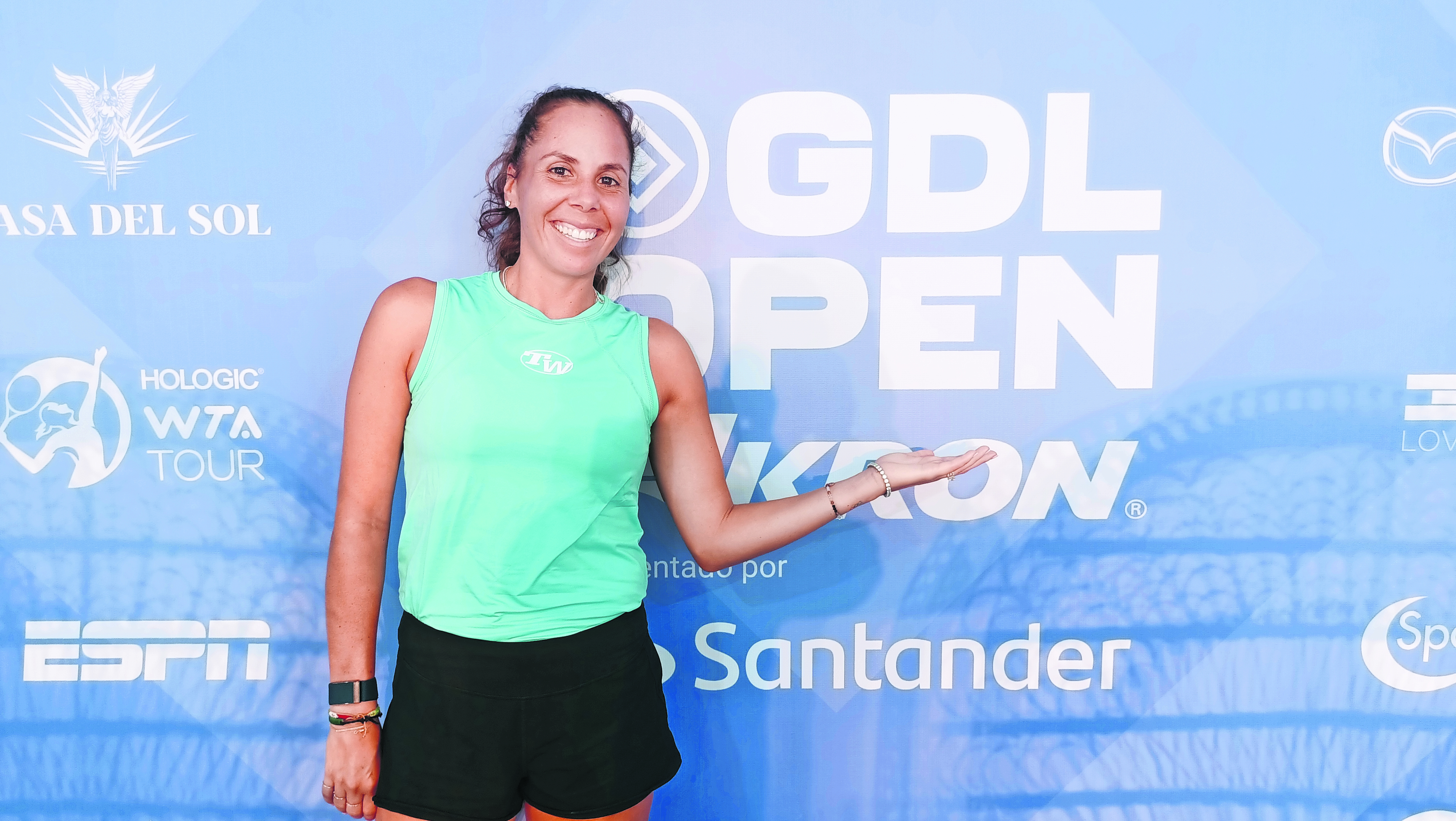 La tenista mexicana Giuliana Olmos sueña con París 2024