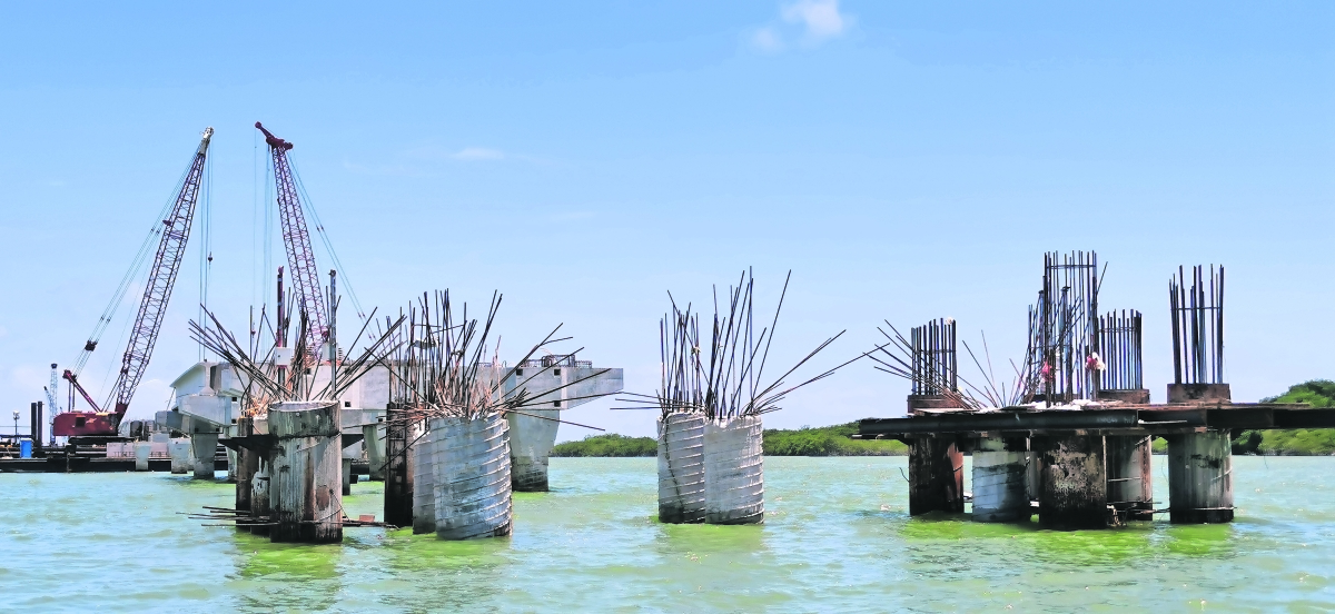 Construyen en Cancún “puente dentro de puente” para salvar caverna