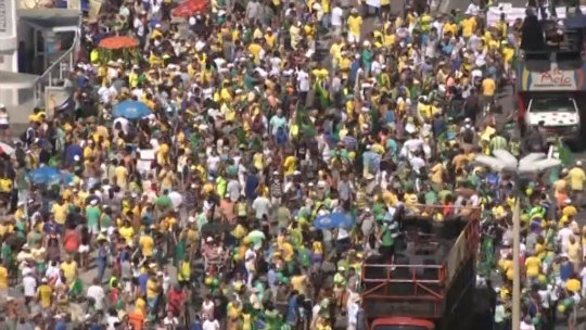 Protestan miles contra Rousseff en Brasil