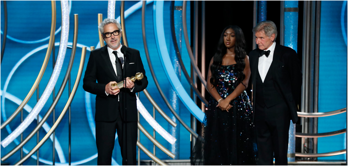 ¿Con quién llegó Alfonso Cuarón a los Golden Globes?