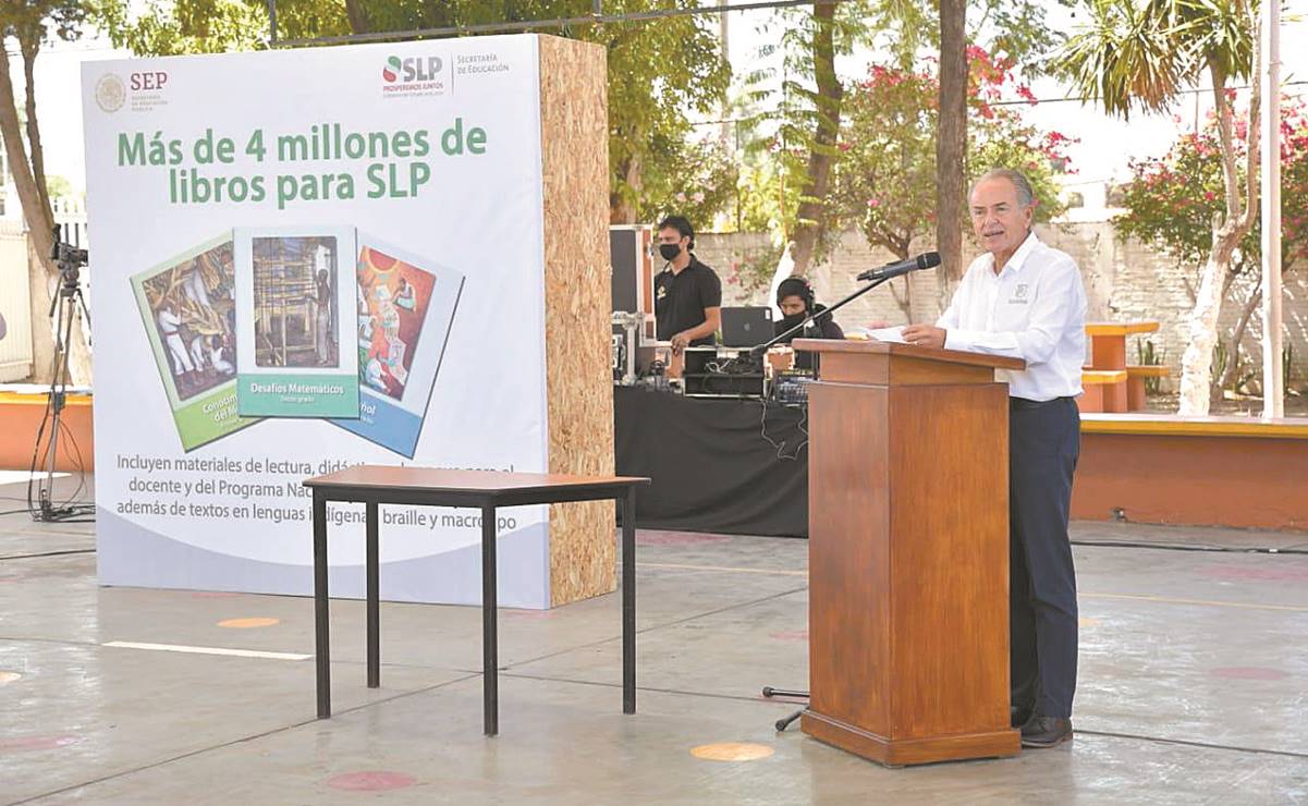 Arranca la distribución de libros de texto en San Luis Potosí