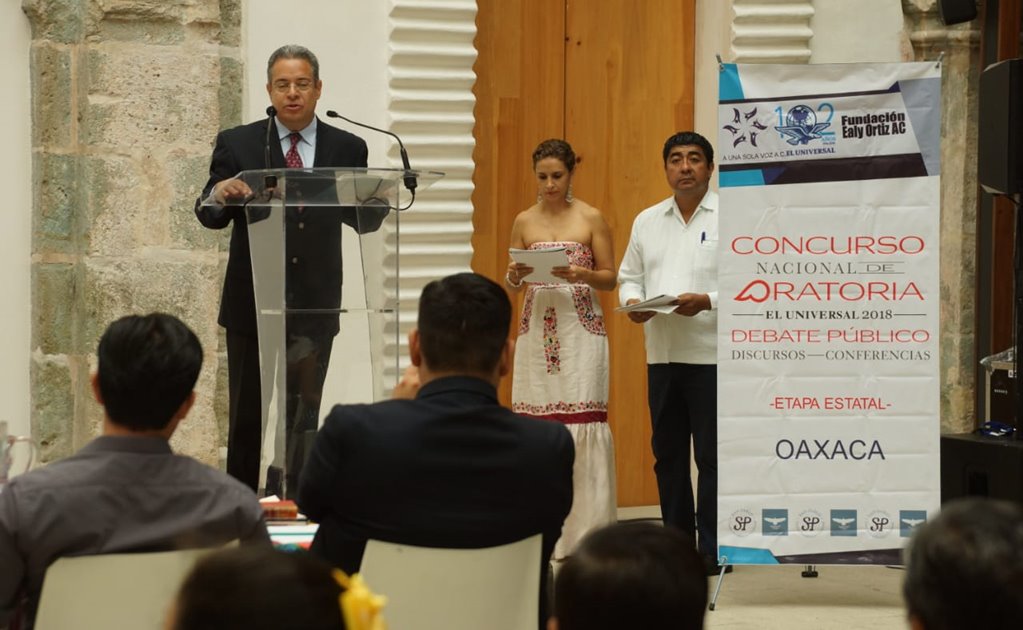 Inicia concurso de oratoria en Oaxaca