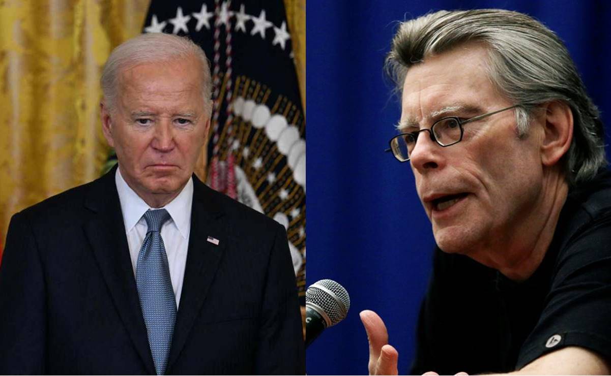 Stephen King pide que Joe Biden se retire de la carrera electoral "en beneficio de EU"