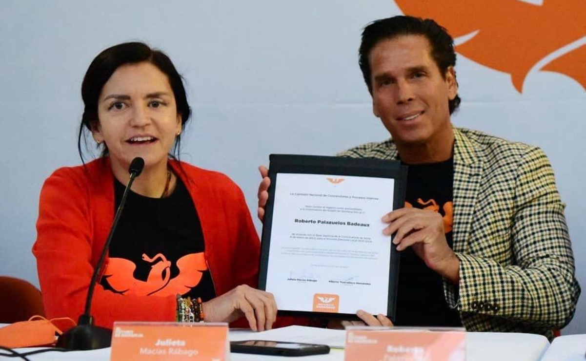 Roberto Palazuelos se registra como aspirante a precandidato de Movimiento Ciudadano para gubernatura de Quintana Roo