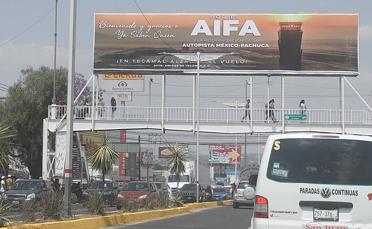 A las 3:00 hrs de la colonia Centro a Santa Lucía, un recorrido de menos de una hora