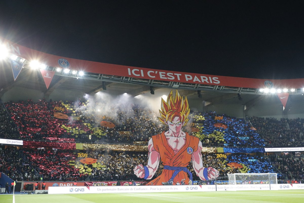PSG reta al Marsella con mosaico de Gokú 