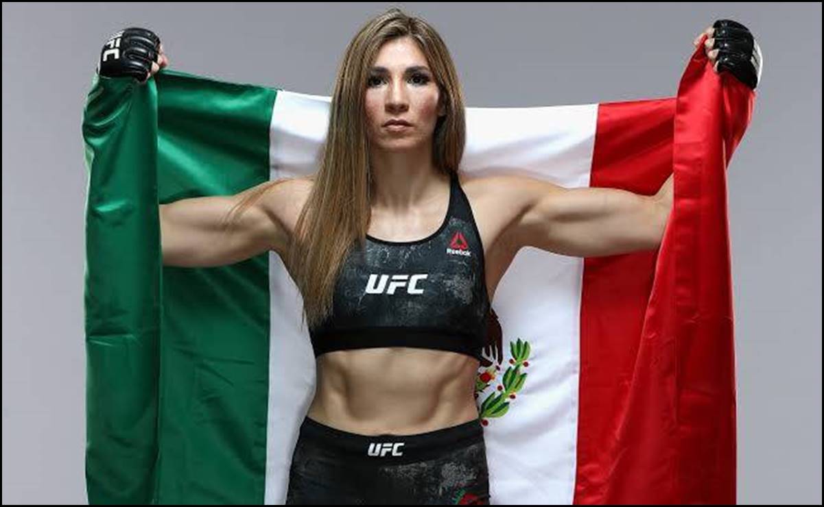 Peladora mexicana de UFC dio positivo a coronavirus