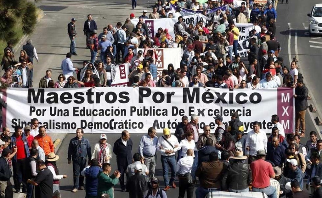 Maestros por México manifiesta su apoyo a AMLO