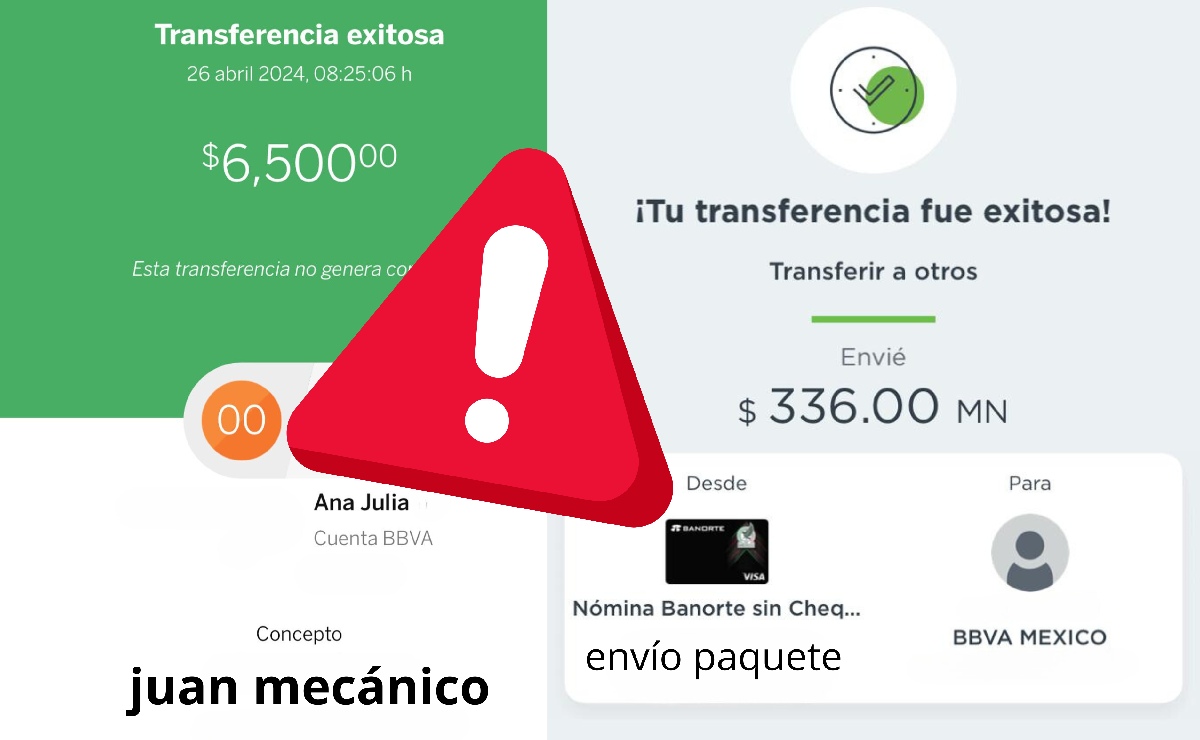 Alerta BBVA, Banorte y Banco Azteca: ¿Cómo saber si una transferencia bancaria es falsa?