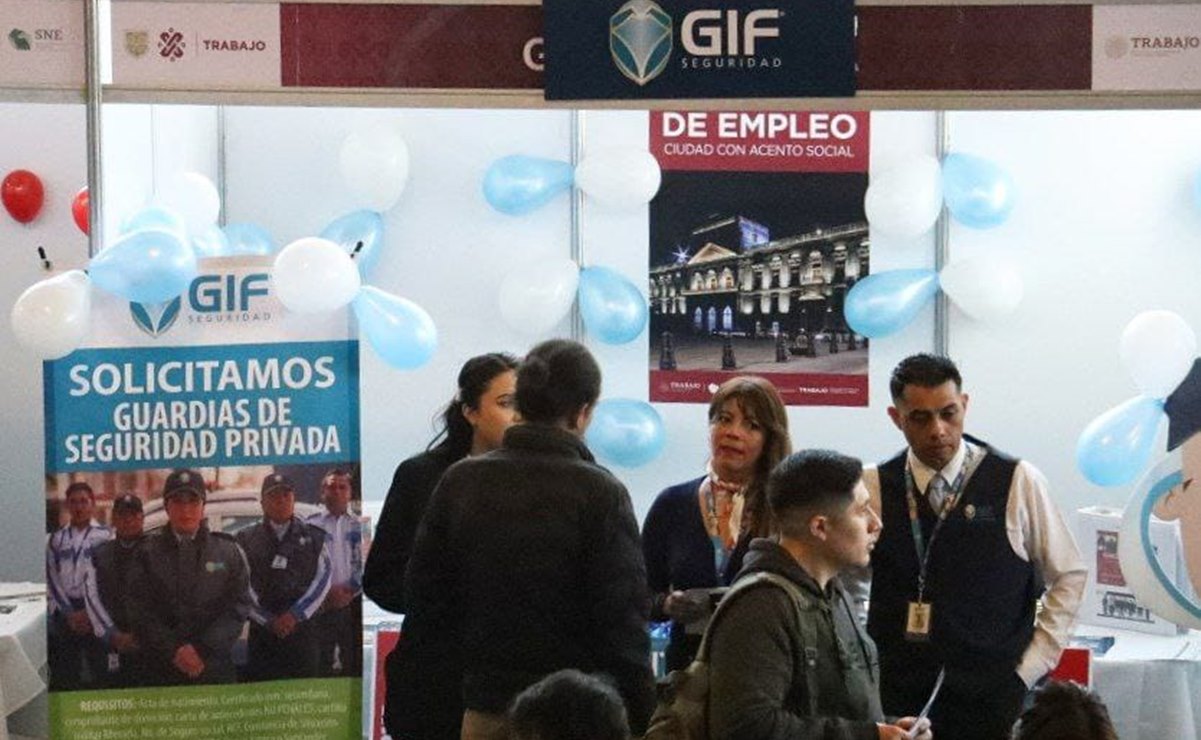 Ofertan 20 mil vacantes en Feria Nacional del Empleo; sueldos van de los 7 mil a los 70 mil pesos