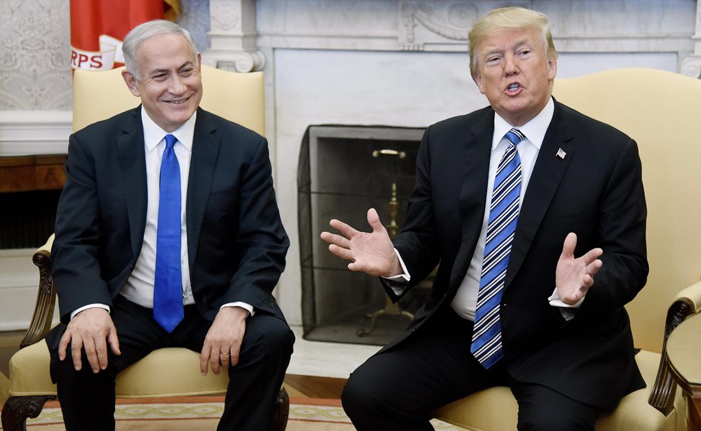 Implementan medidas de seguridad ante la llegada de Netanyahu a su reunión con Trump