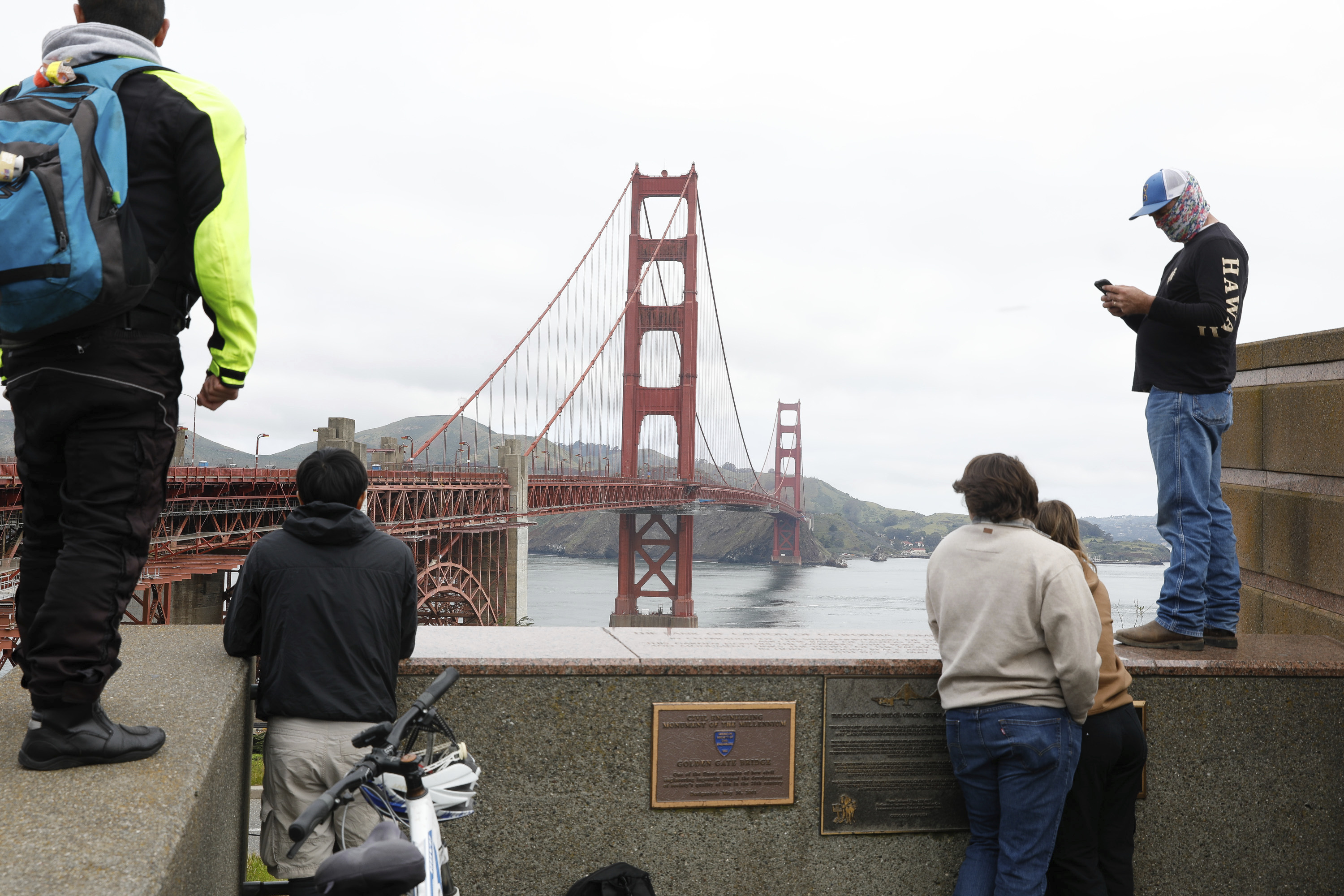 Protesta paraliza tráfico en el puente Golden Gate; exigen un alto el fuego en Gaza. VIDEO