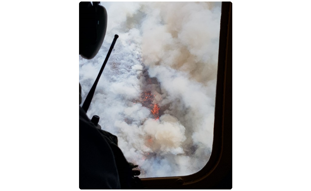 Consumen unas 70 hectáreas dos incendios en Nuevo León